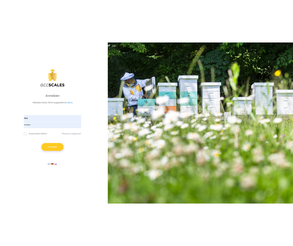 Portail web pour balances de ruche